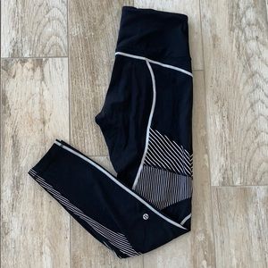 Lululemon Striped Leggings